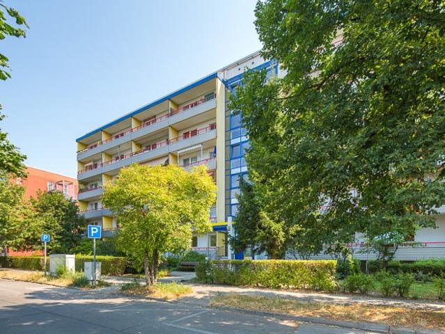 Sanierte Singlewohnung Balkon mit Grünblick