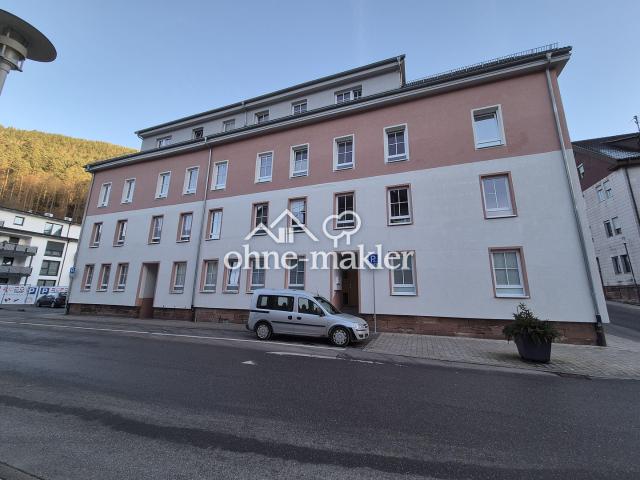 Sanierter Altbau 2 Zimmer mit großem Balkon und Einbauküche in Bad Wildbad
