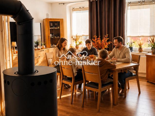 sanierter Altbaucharme trifft Wohnkomfort 145 qm Maisonette mit Klima & Kamin
