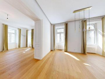 Sanierter Gründerzeit Altbau im Volkertviertel | offene Wohnküche | Lift | 360° Tour