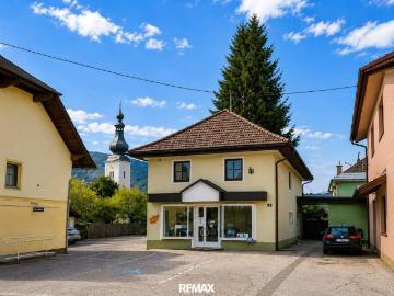 Saniertes Anlageobjekt mit vermietetem Geschäftslokal und Wohnung in Weitensfeld im Gurktal