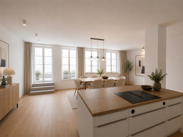 Saniertes Altstadtjuwel – Hochwertige 2 Zimmer Wohnung mit Westterrasse
