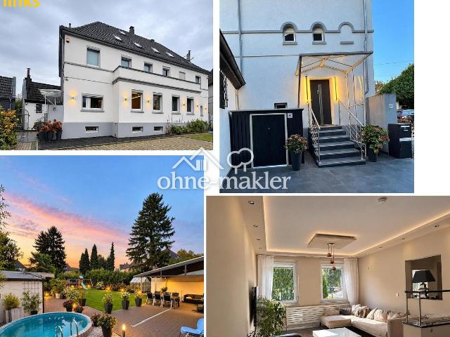 Saniertes Einfamilienhaus Doppelhaushälfte 6 7 Zimmer Pool Sauna Garten Whirpool Lager im Keller