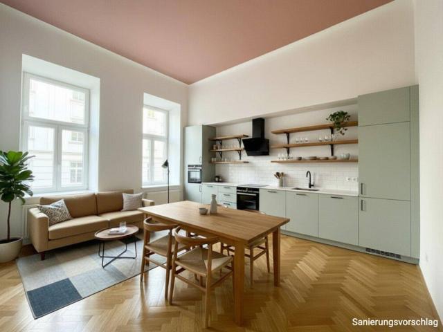 Sanierungsbedürftige 2 Zimmer Wohnung im Herzen von Wien – Ihre Chance zur Neugestaltung!