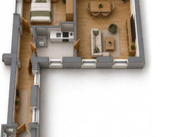Sanierungsbedürftige Wohnung mit Entwicklungspotenzial – Top 15 15a, 2 Zimmer ca. 51 m²