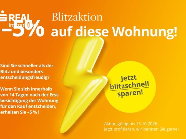 Sanierungsbedürftige Wohnung mit guter Raumaufteilung und viel Gestaltungspotenzial