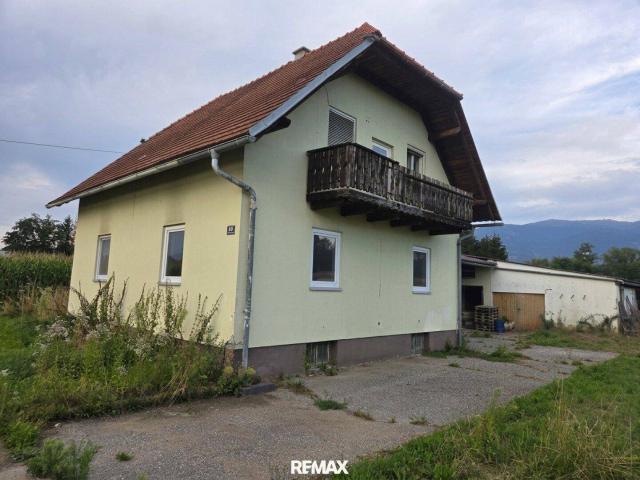 Sanierungsbedürftiges Einfamilienhaus mit großzügigem Grundstück in ruhiger Lage in St. Andrä
