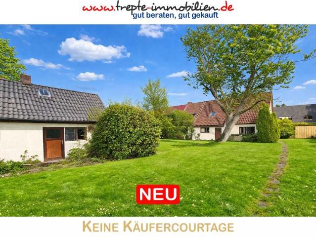 Sanierungsobjekt mit Zukunft – Doppelhaushälfte mit Einliegerwohnung auf 901qm großem Grundstück in Hamburg Jenfeld !