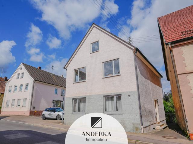 Sanieren, gestalten, wohlfühlen – Ihr neues Zuhause mit großzügigem Garten in Ichenhausen!