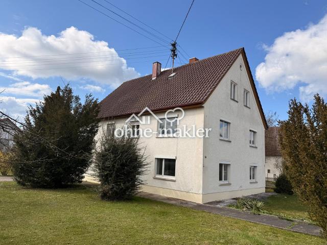 Sanieren oder neu bauen? Provisionsfreies Haus und geniales Eckgrundstück in Neu Ulm Finningen