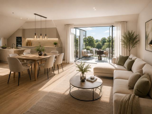 Sankt Augustin Hangelar: Einzigartige Loggia Wohnung in komfortabelster Lage