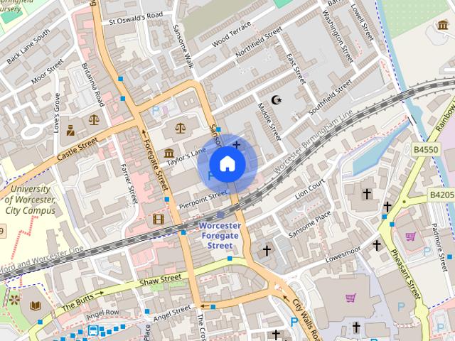 Sansome Walk, Worcester, Worcestershire, WR1
