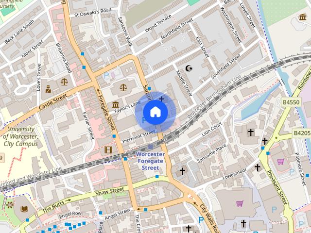 Sansome Walk, Worcester, Worcestershire, WR1