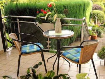 Klarenthal, Krughütte - Balkon, Terrasse