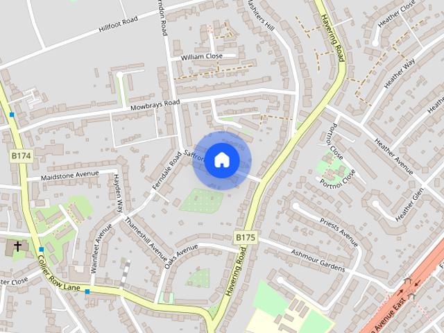 Saffron Road, Collier Row, RM5