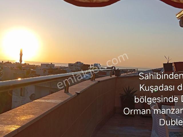 Sahibinden Kuşadası Davutlar Bolgesinde Deniz Ve Orman Manzaralı 3+1 Eşyalı Çatı Dubleks