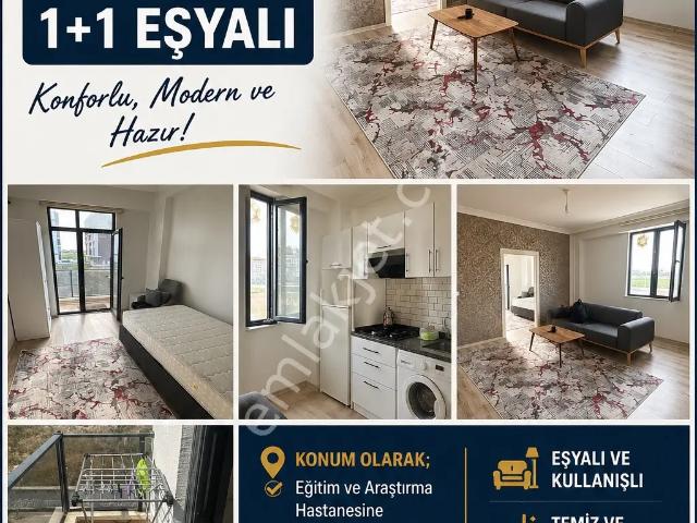 Sahibinden Kiralık 1+1 Eşyalı Daire – Tacin Mahallesi