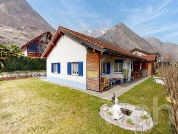 Saillon – Familienvilla, großer Garten und Expansionspotenzial