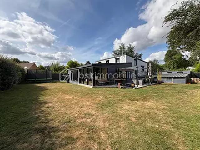 Sainghin en Mélantois 59262 Achat / Vente maison 8 pièces t8 terrasse cave