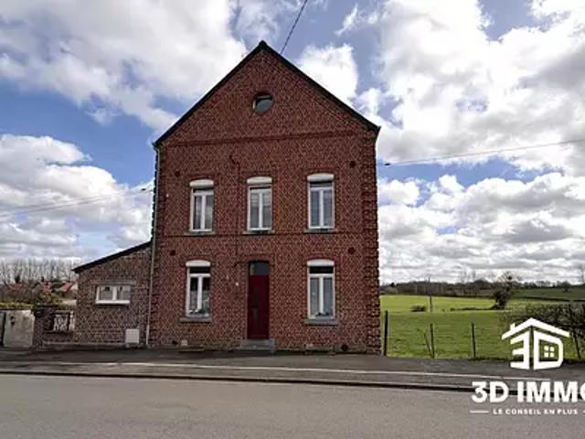 Sains du Nord 59177 Achat / Vente maison 6 pièces t6 terrasse