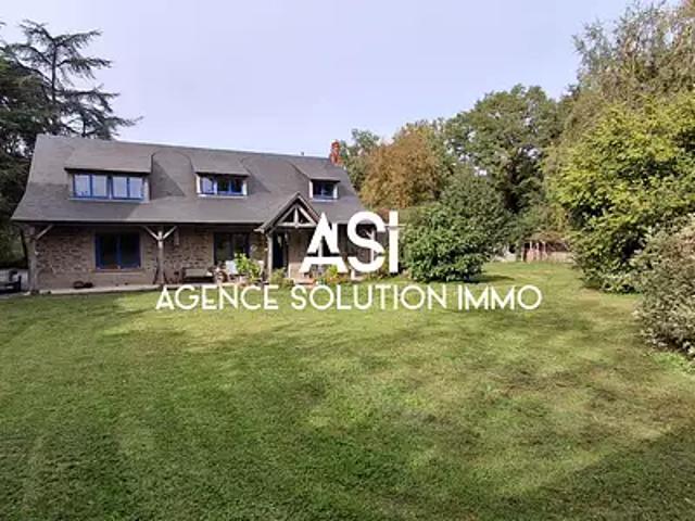 Saint Thomas de Courceriers 53160 Achat / Vente maison 6 pièces t6 au dernier étage terrasse