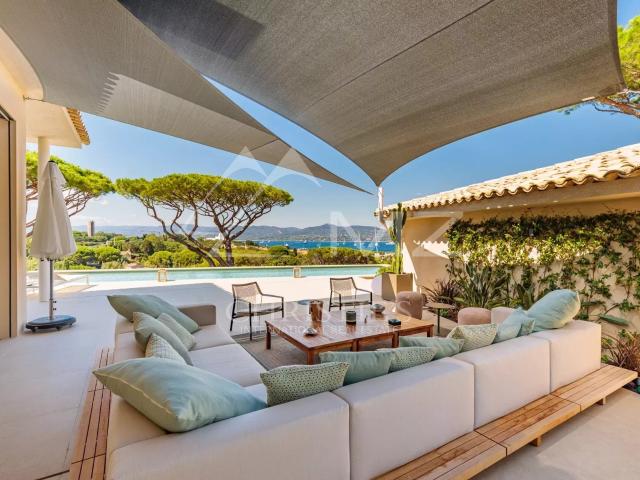 Saint Tropez centre Villa contemporaine vue mer exceptionn. 360m² Saint Tropez