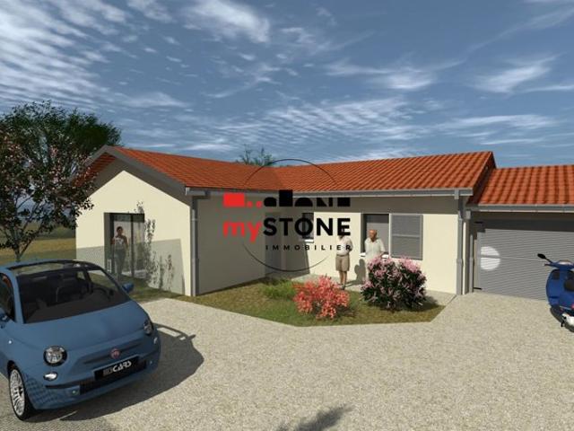 SAINT TRIVIER SUR MOIGNANS Maison de plain pied neuve 90.62 m² sur terrain de 570m²
