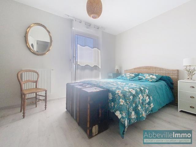 SAINT VALERY SUR SOMME, 50m2, 2 CHAMBRES, GARAGE, JARDIN