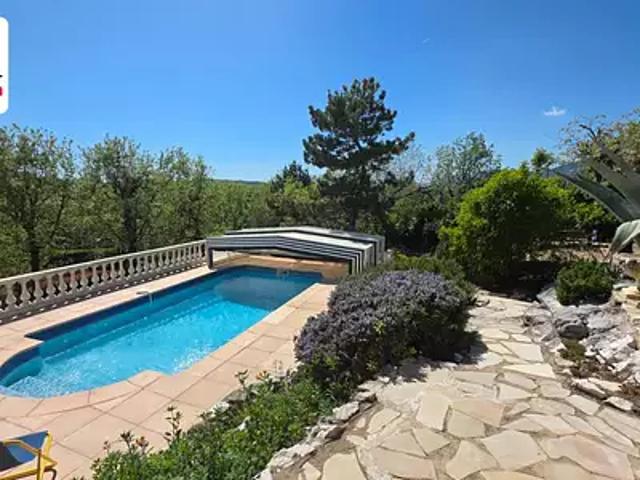 Saint Vallier de Thiey 06460 Achat / Vente maison 5 pièces t5 piscine jardin