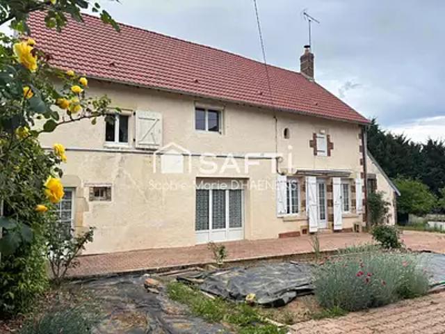 Saint Vérain 58310 Achat / Vente maison 6 pièces t6 terrasse parking