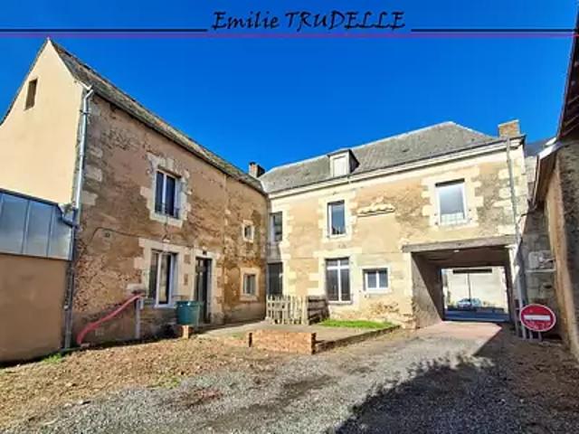 Saint Vincent du Lorouër 72150 Achat / Vente maison 7 pièces t7 terrasse cave