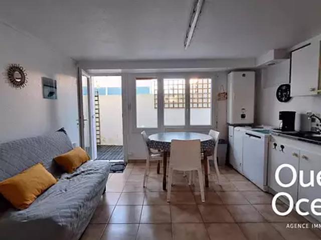 Saint Vincent sur Jard 85520 Achat / Vente appartement 2 pièces t2