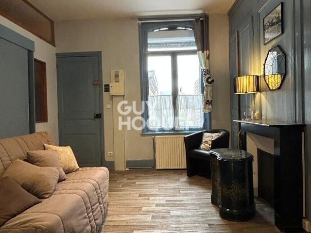 SAINT ACHEUL SPACIEUX STUDIO MEUBLÉ D'ENVIRON 32M² TOUTES CHARGES COMPRISES