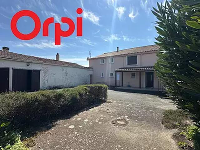 Saint Agnant 17620 Achat / Vente maison 5 pièces t5 jardin terrasse