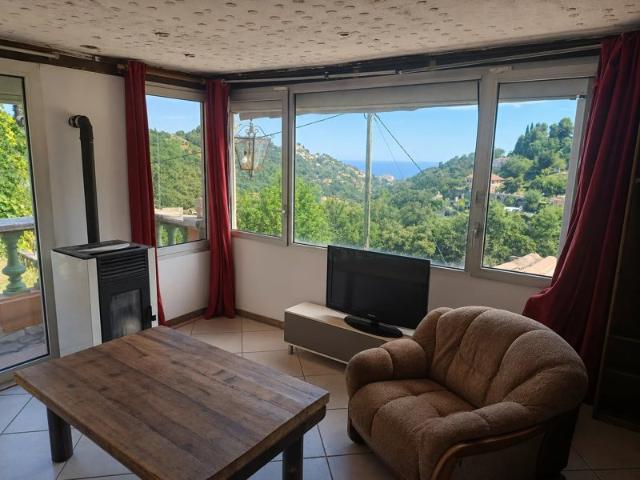 Saint Agnès – Maison avec vaste terrain constructible, vue panoramique et fort potentiel