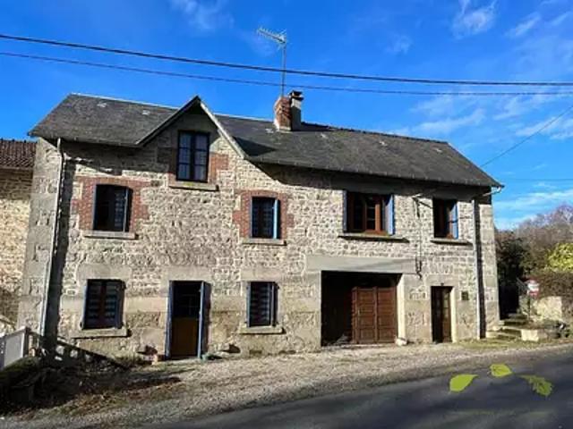 Saint Amand Jartoudeix 23400 Achat / Vente maison 6 pièces t6 cave