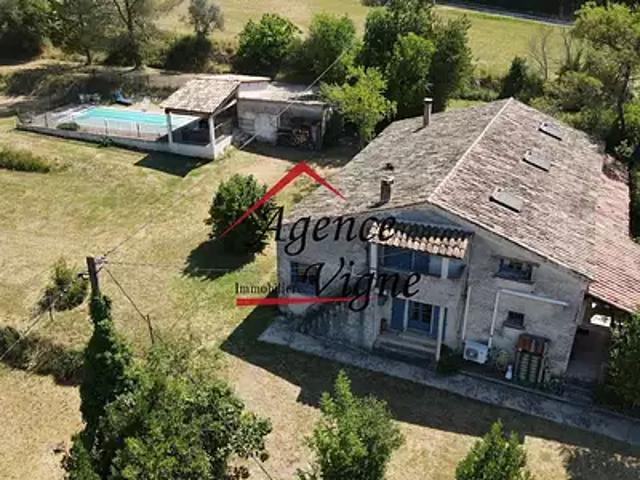 Saint Ambroix 30500 Achat / Vente maison 8 pièces t8 piscine