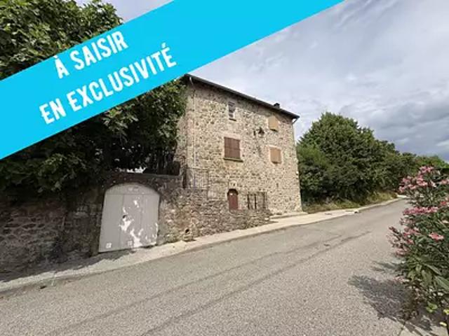 Saint Andéol de Vals 07600 Achat / Vente maison 5 pièces t5