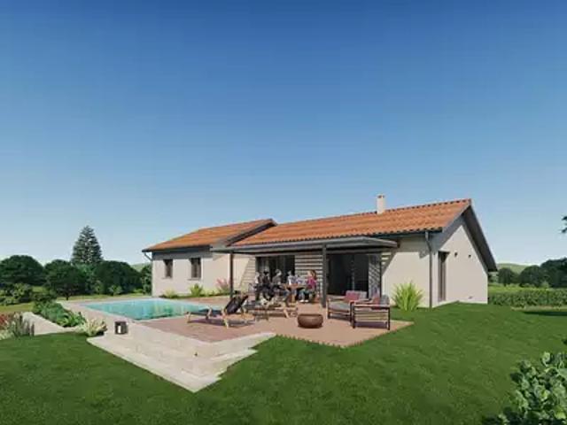 Saint André de Bâgé 01380 Achat / Vente maison neuf 6 pièces t6