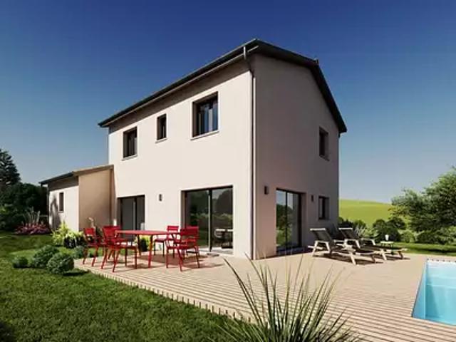 Saint André de Bâgé 01380 Achat / Vente maison neuf 6 pièces t6