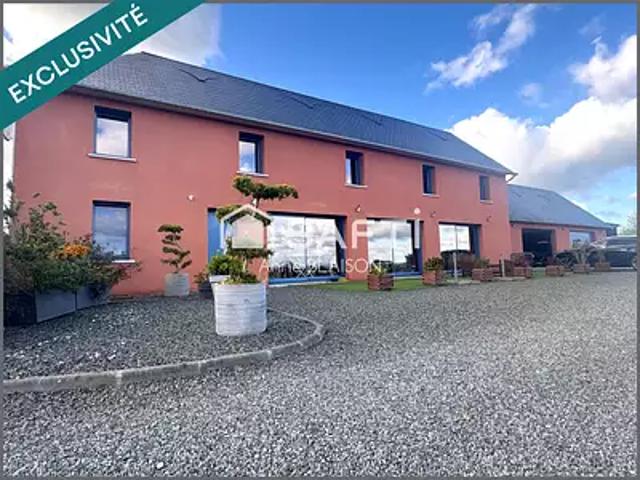 Saint André de Bohon 50500 Achat / Vente maison 10 pièces t10 parking