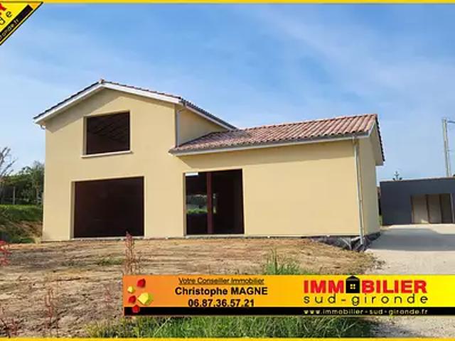 Saint André du Bois 33490 Achat / Vente maison 5 pièces t5