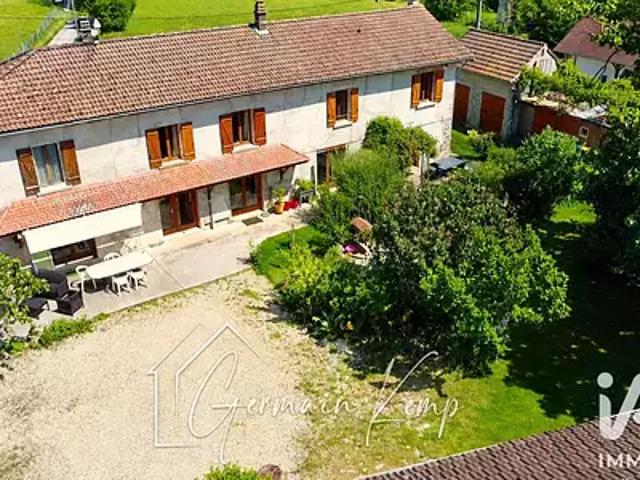 Saint André le Gaz 38490 Achat / Vente maison 7 pièces t7 parking
