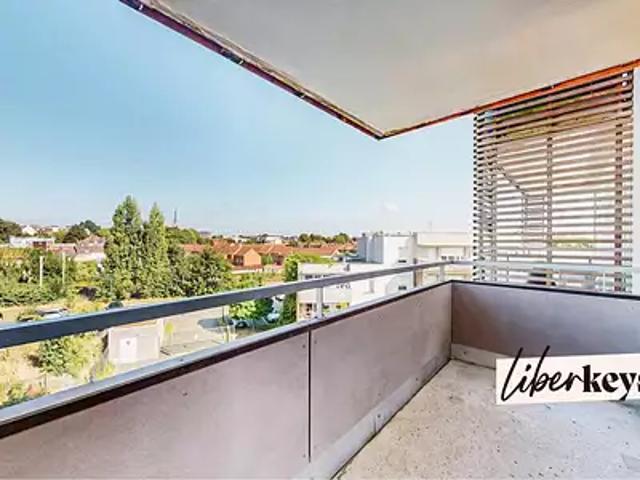 Saint André lez Lille 59350 Achat / Vente appartement 2 pièces t2 balcon