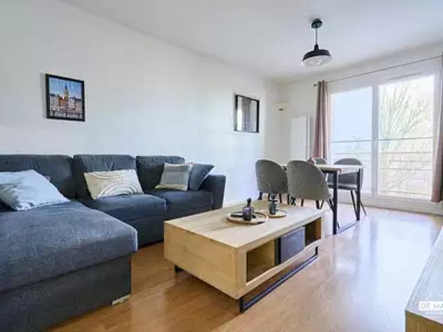 Saint André lez Lille 59350 Achat / Vente appartement 2 pièces t2 balcon