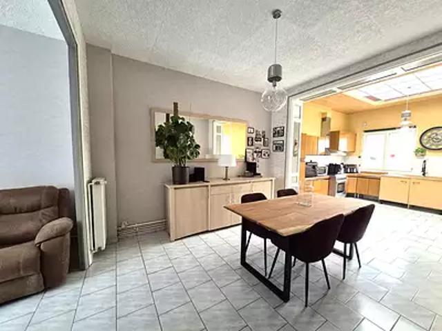Saint André lez Lille 59350 Achat / Vente maison 5 pièces t5 terrasse cave
