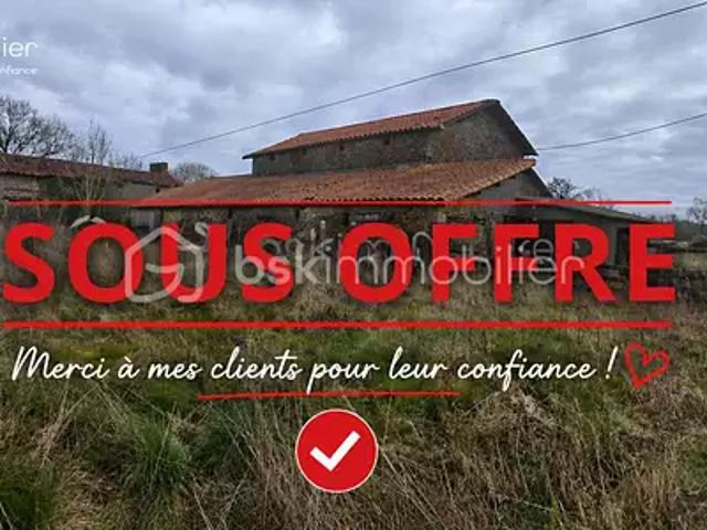 Saint André sur Sèvre 79380 Achat / Vente maison 2 pièces t2 cave