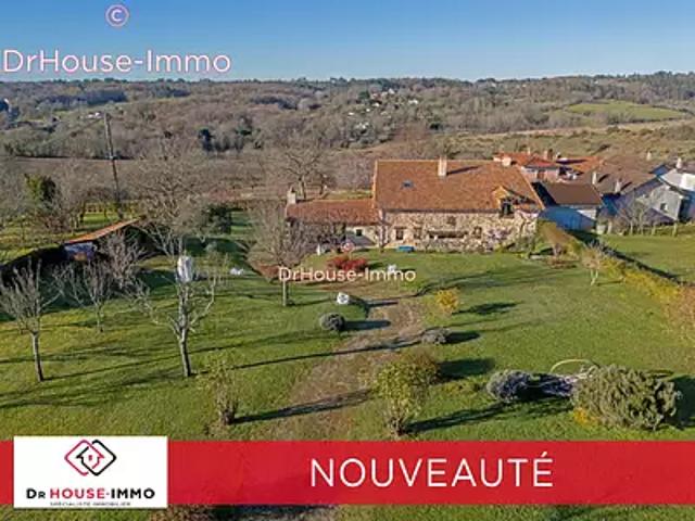 Saint Astier 24110 Achat / Vente maison 8 pièces t8 au dernier étage terrasse