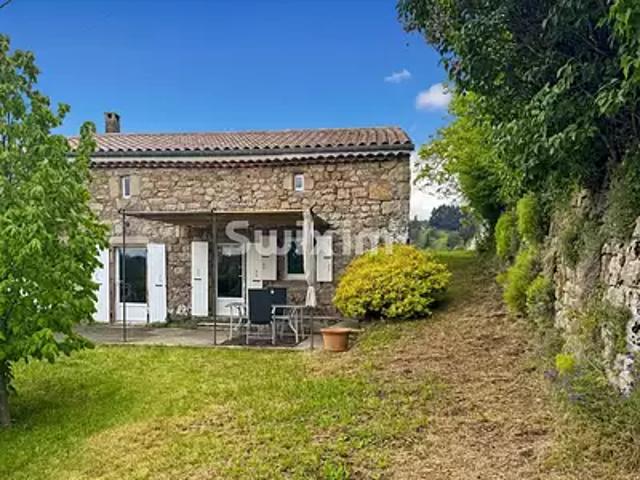 Saint Apollinaire de Rias 07240 Achat / Vente maison 4 pièces t4 piscine