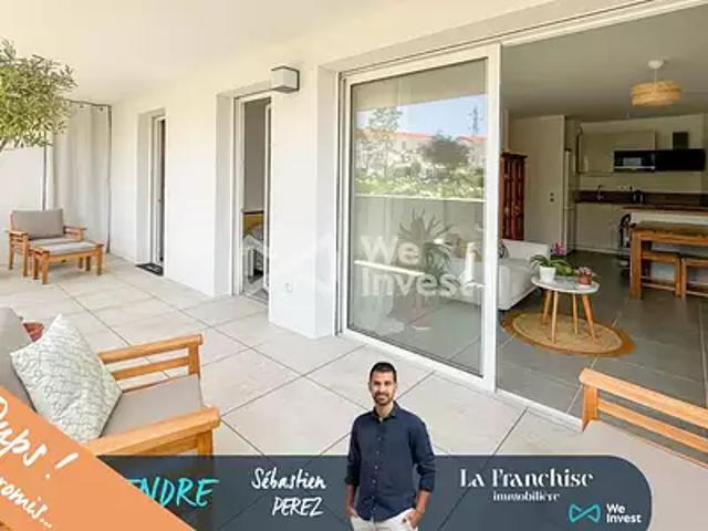 Saint Aunès 34130 Achat / Vente appartement 3 pièces t3 terrasse